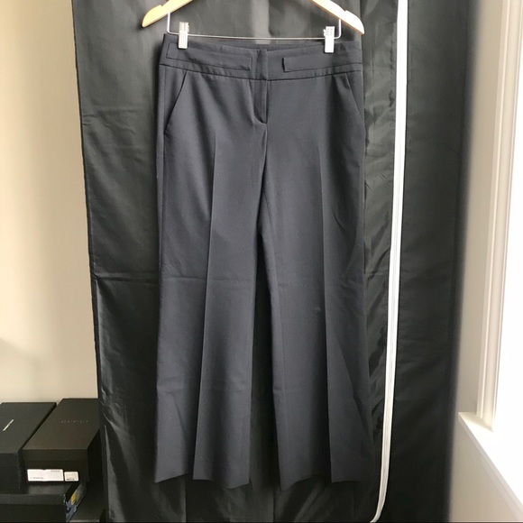 Black boot cut flare work pants - Picture 2 of 4